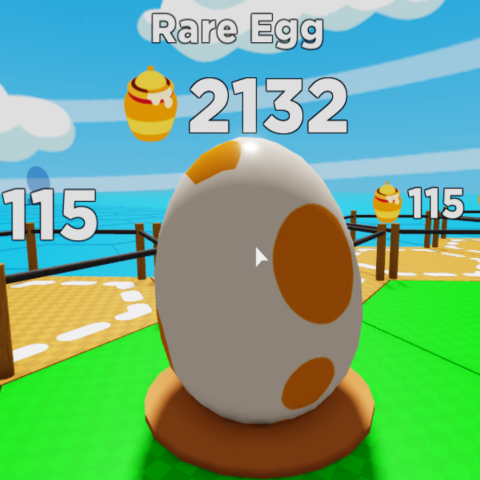 Roblox BeeFace Rare Egg